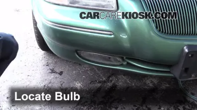 1998 Chrysler Cirrus LXi 2.5L V6 Éclairage Feu antibrouillard (remplacer l'ampoule)